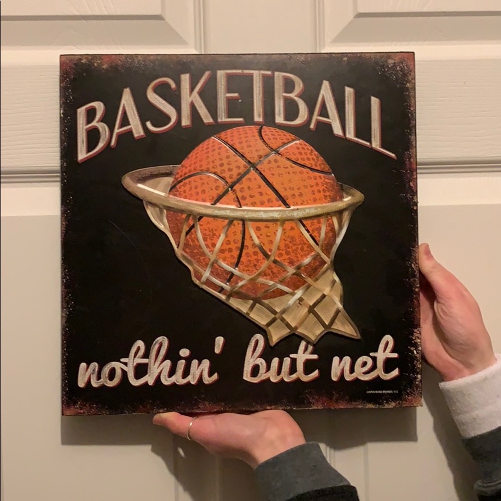 Basketball Home Accent